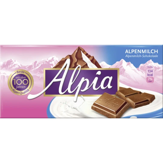 Alpenmilch Schokolade 100G 1 Alpenmilch Schokolade 100G
