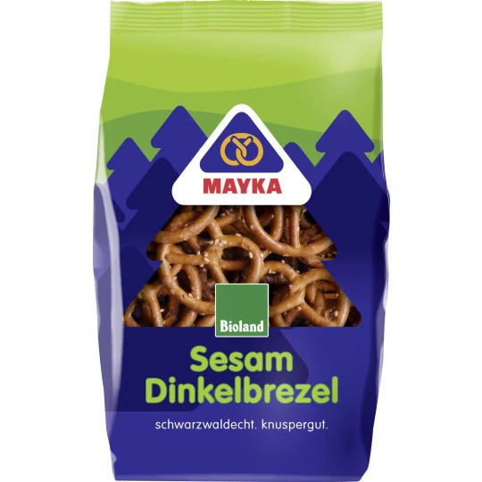 Mayka Sesam-Dinkelbrezel 125G 1 Mayka Sesam-Dinkelbrezel 125G