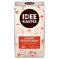 Idee Kaffee Entkoffeiniert Gemahlen 500G
