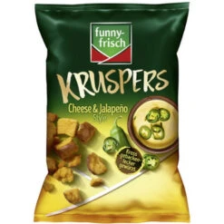 Kruspers Cheese & Jalapeno Style 120G