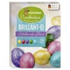 Eierfarben Brillant-Ei Mit 5 Flüssigen Eierfarben Und 1 Bindemittel Gelantine AZO-frei 30ML