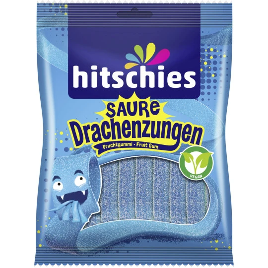 Saure Drachenzungen Blau 125G 1 Saure Drachenzungen Blau 125G