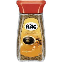 HAG Klassisch Mild Entkoffeiniert 100G