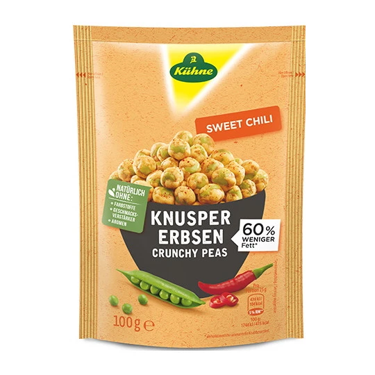 Enjoy Knusper Erbsen Sweet Chili 100G 1 Enjoy Knusper Erbsen Sweet Chili 100G