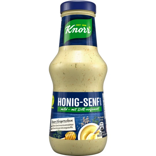 Knorr Honig-Senf Sauce 250ML 1 Knorr Honig-Senf Sauce 250ML