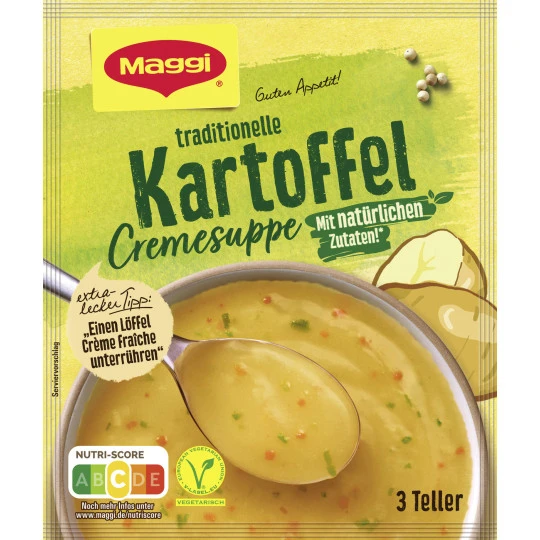 Guten Appetit Traditionelle Kartoffel Cremesuppe Ergibt 750ML 1 Guten Appetit Traditionelle Kartoffel Cremesuppe Ergibt 750ML