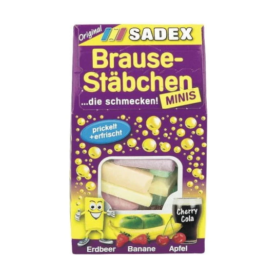 Brause-Stäbchen Minis 125G 1 Brause-Stäbchen Minis 125G