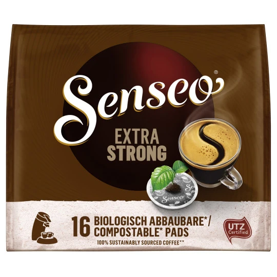 Senseo Kaffeepads Extra Strong 16ST 111G 1 Senseo Kaffeepads Extra Strong 16ST 111G