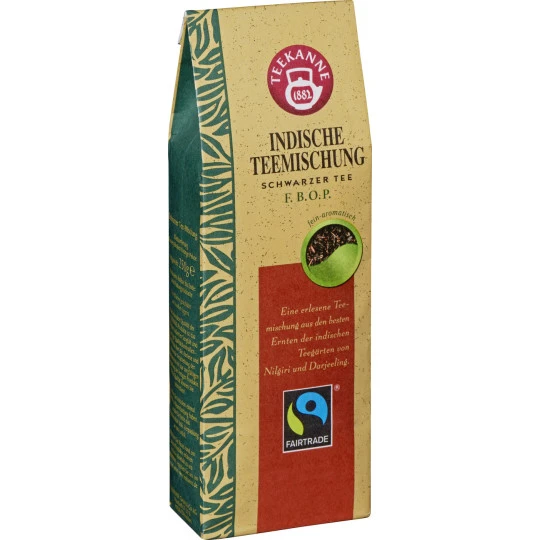Fairtrade Indische Teemischung Schwarzer Tee 250G 1 Fairtrade Indische Teemischung Schwarzer Tee 250G